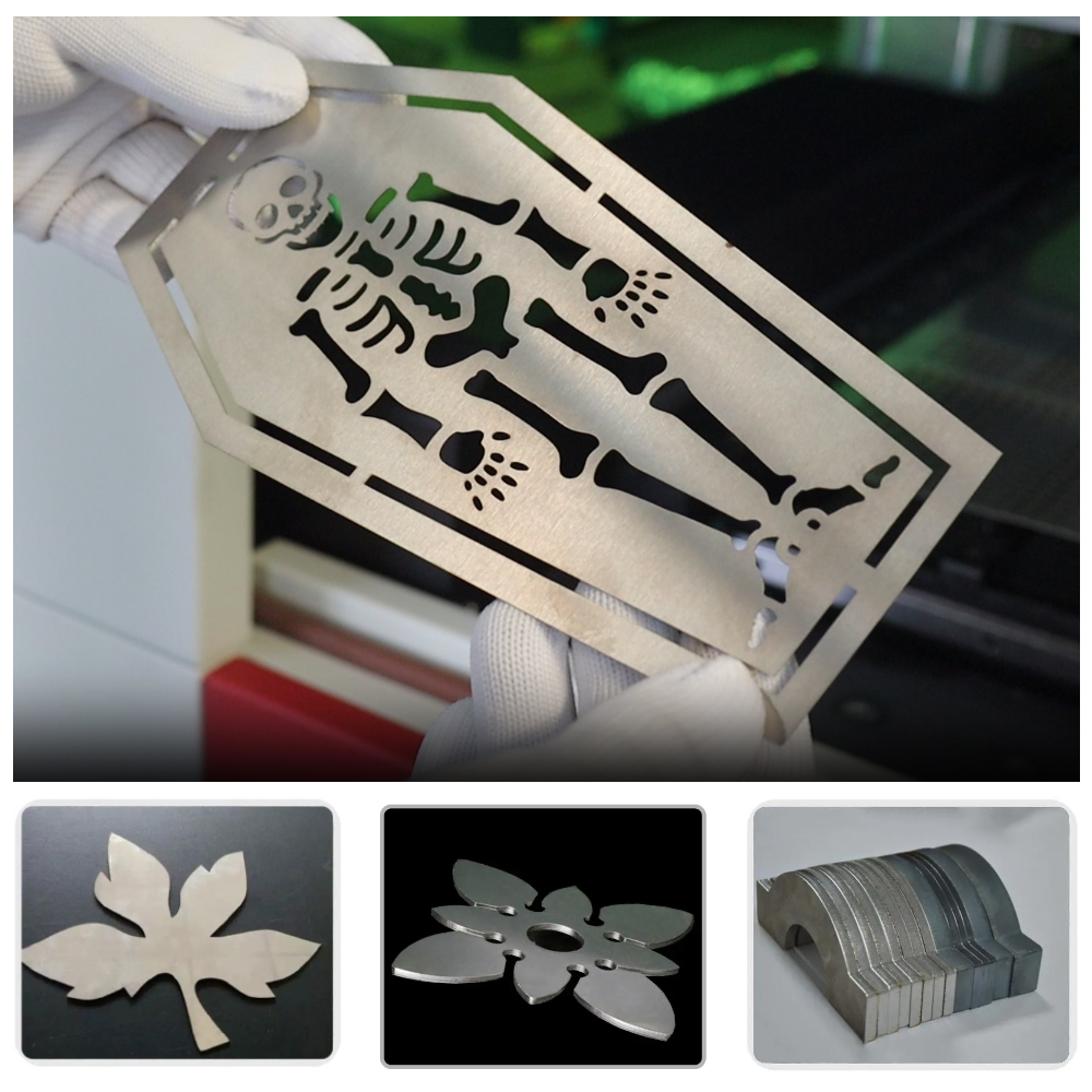 Enclosed Mini Fiber Laser Cutting Machine Sample 1