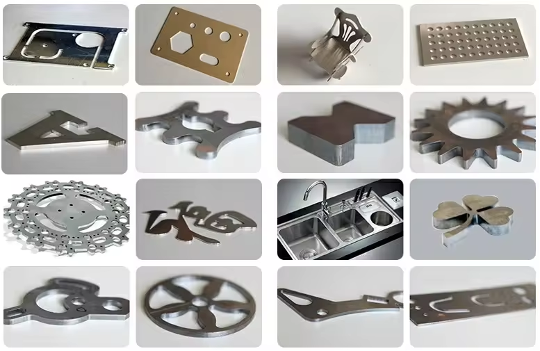 Enclosed Mini Fiber Laser Cutting Machine Sample 3