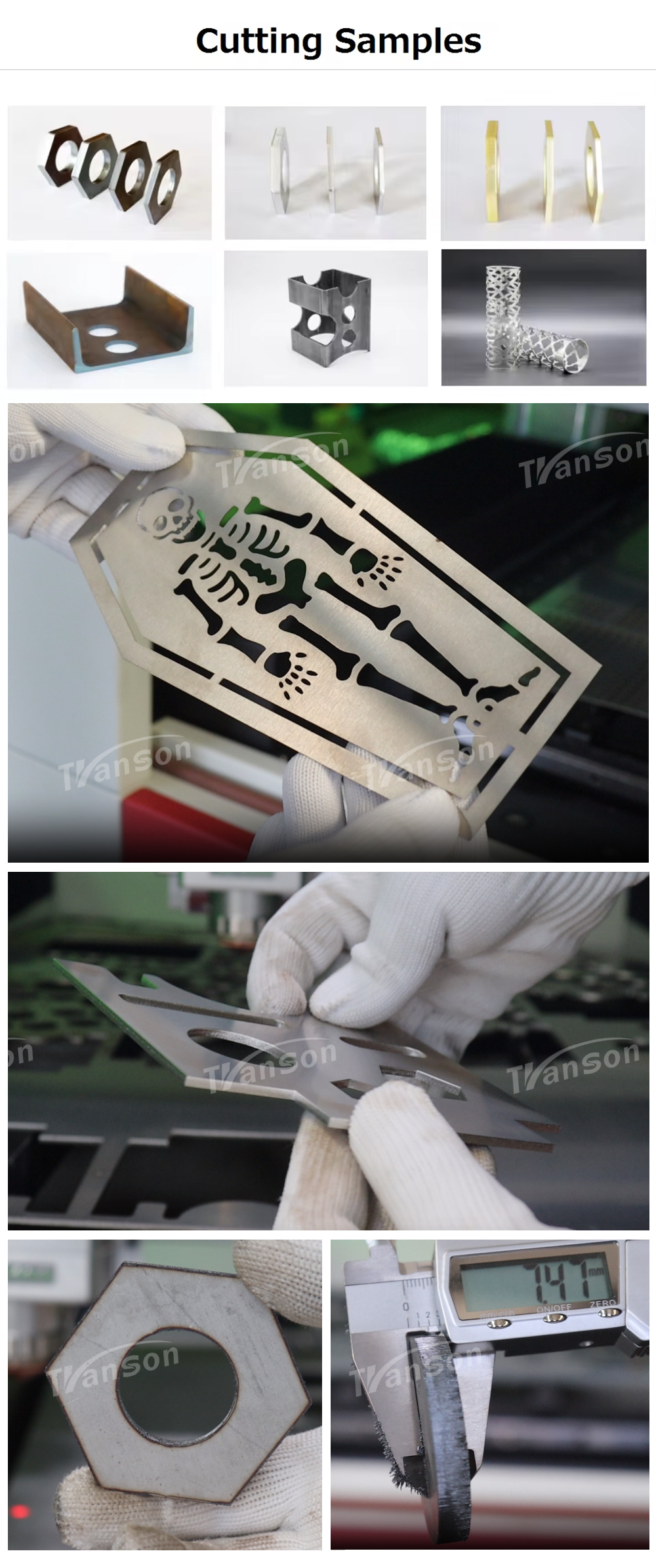 Enclosed Mini Fiber Laser Cutting Machine Sample 5