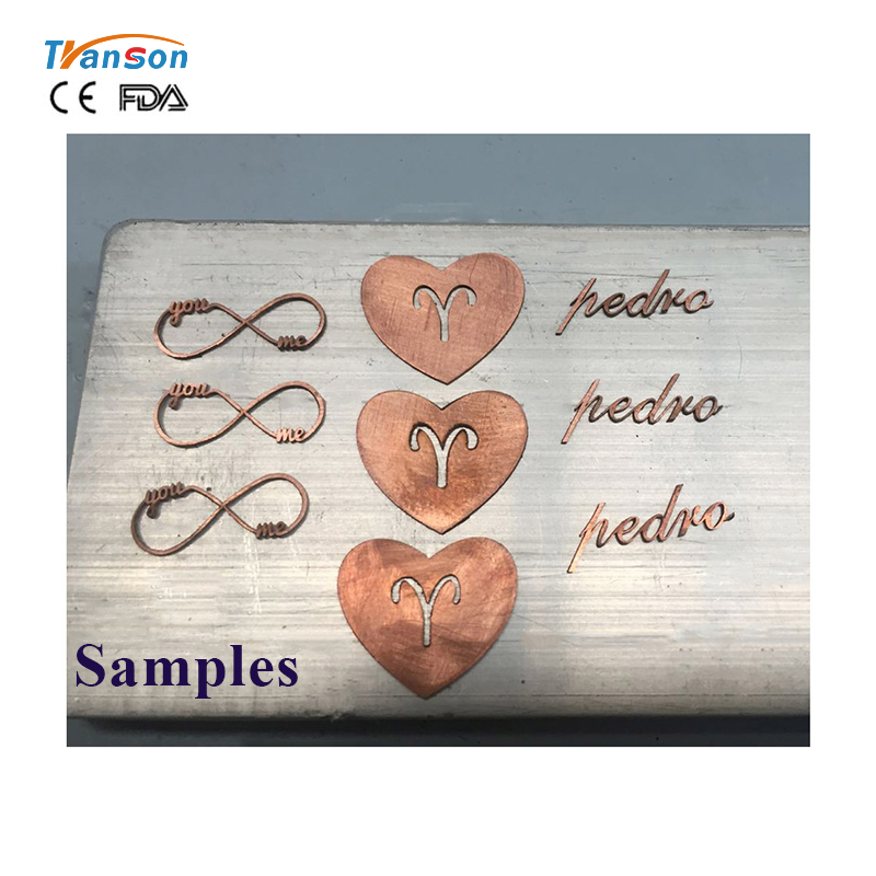 Mini Handheld Fiber Laser Marking Machine Sample 3