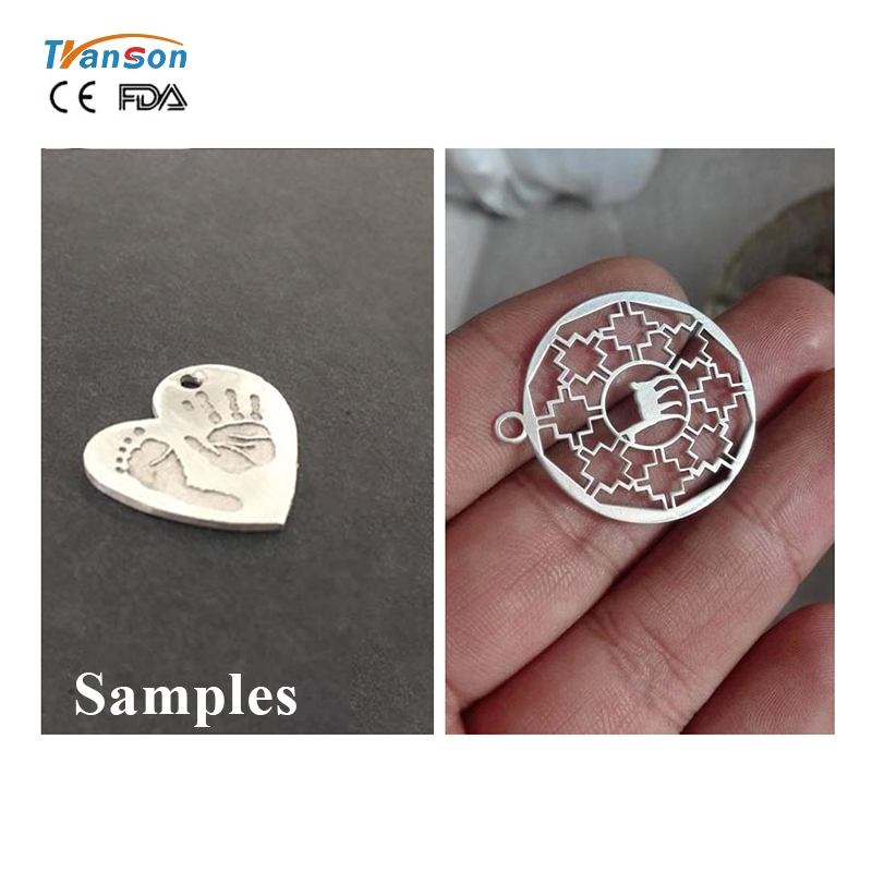 Mini Handheld Fiber Laser Marking Machine Sample 4