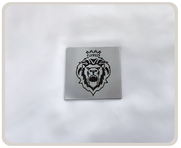 Semi-Enclosed Fiber Laser Marking Machine Sample 4