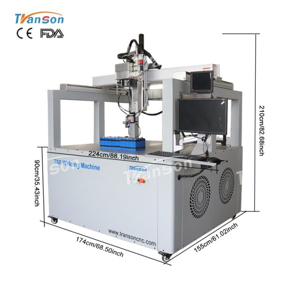 Galvo Automatic Battery Laser Welding Machine – TSF-2000W / 3000W